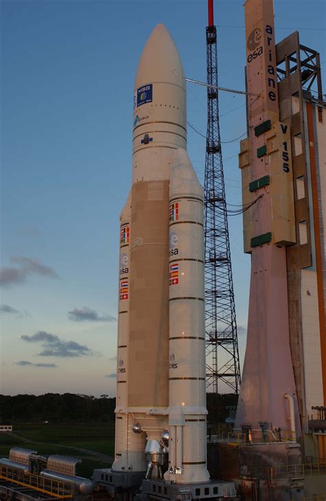 Esa The European Launcher Ariane 5 On Its Launch Pad On Zl3
