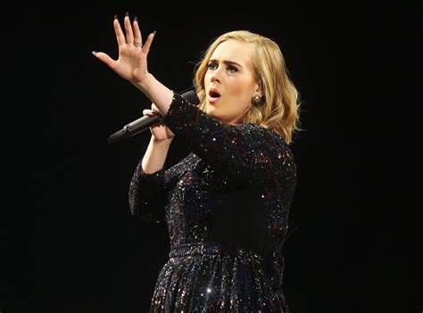 Adele From Musicians Performing Live On Stage E News