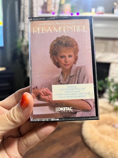 Reba Mcentire What Am I Going To Do About You Casette Tape Etsy