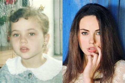 Gf vip, temporale su roma: Adua del Vesco da bambina, com'era l'attrice prima del ...