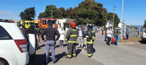 Hospital De Lautaro Realiza Simulacro De Incendio Con El Apoyo De Organizaciones De La Comuna