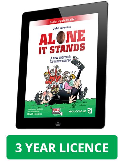 Alone It Stands Ebook Only 3 Years Educateie