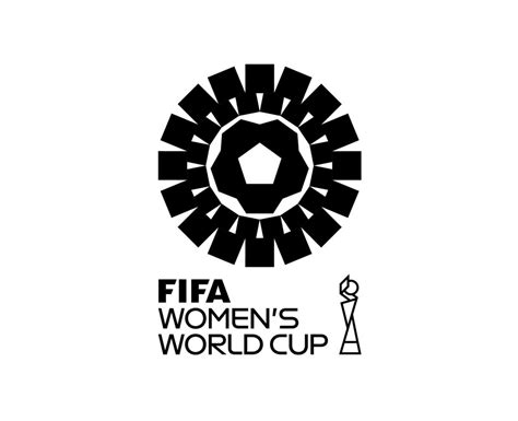 Fifa Womens World Cup Australie New Zealand 2023 Official Logo Black