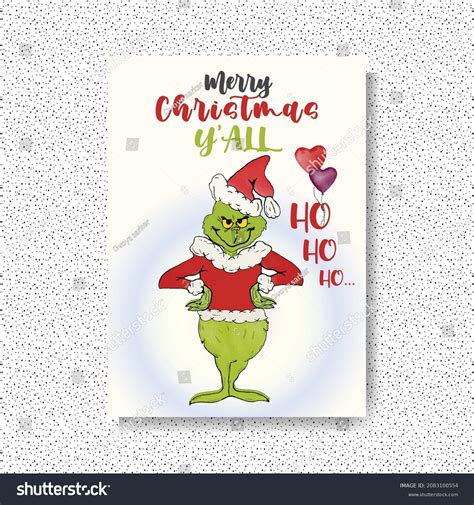 Christmas Grinch Stock Vectors Images Vector Art Shutterstock