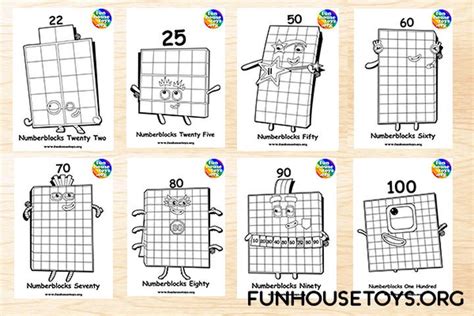 Number 15 coloring page worksheet education com. FUN HOUSE TOYS | Numberblocks | Sight words printables ...