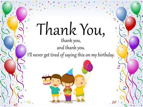 Short Thank You Messages For Birthday Wishes Making Different
