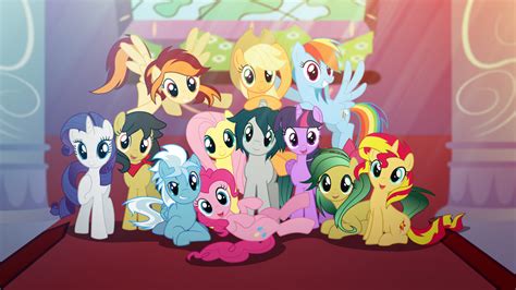 Mlp All Friends Group Photo By Light262 On Deviantart