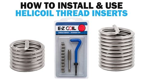 Helicoil Thread Insert EZ LOK Stainless Steel Helical Coil Inserts 1