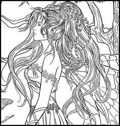 Fairies Angels Coloring Pages Ideas In Angel Coloring Pages Coloring Pages Fairy Angel