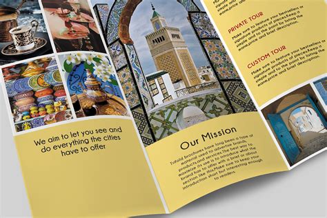 Trifold Agency Travel Brochure Psd Template