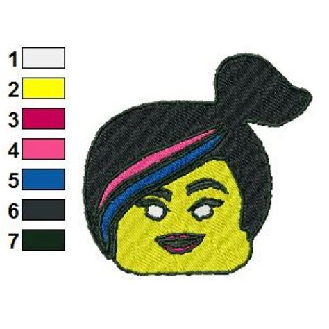 Head Wyldstyle The Lego Movie Embroidery Design
