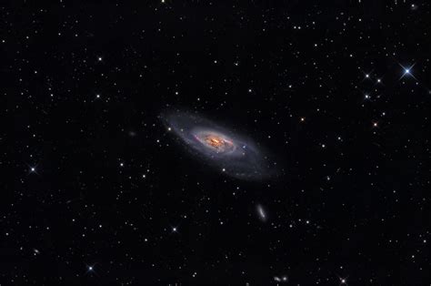 M106 Spiral Galaxy This Photo Was Done By Ron Brecher And Published