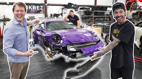 A Step Too Far Mat Armstrong Is Rebuilding This Wrecked Porsche 911