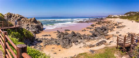 The Beach In Keurboomstrand Near Plettenberg Bay Stock Photo Download