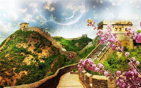 Photography Great Wall Of China Hd Wallpaper Background