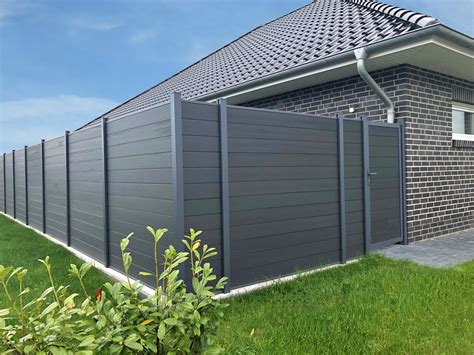 Entdecke unsere inspirierende auswahl an sichtschutzlösungen aus wpc! TOMI WPC COEX Sichtschutzzaun Premium Line Windschutz ...