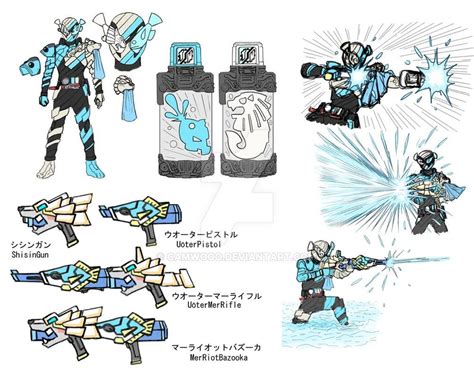 Kamen Rider Build Teppo Lion Form By On