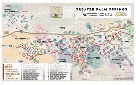 Printable Map Of Palm Springs Printable Word Searches