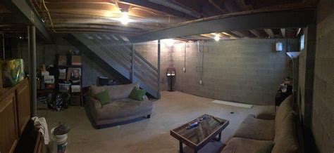 Having an unfinished basement in your house can be an awful waste of real estate. Before Basement Finish #unfinishedbasement # ...