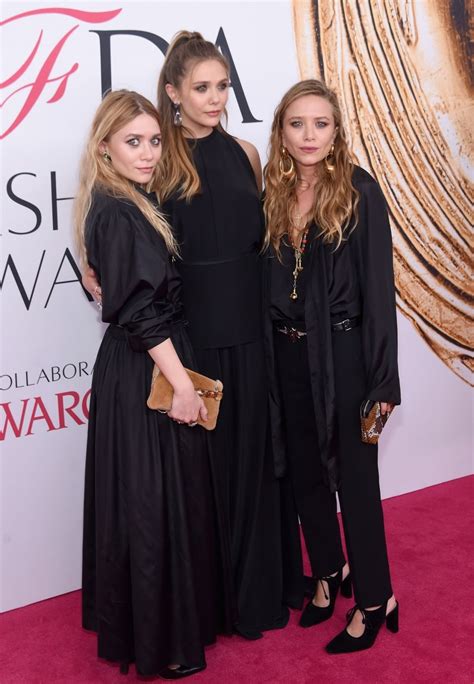 Elizabeth Mary Kate And Ashley Olsen At Cfda Fashion Awards In New York 06062016 Hawtcelebs
