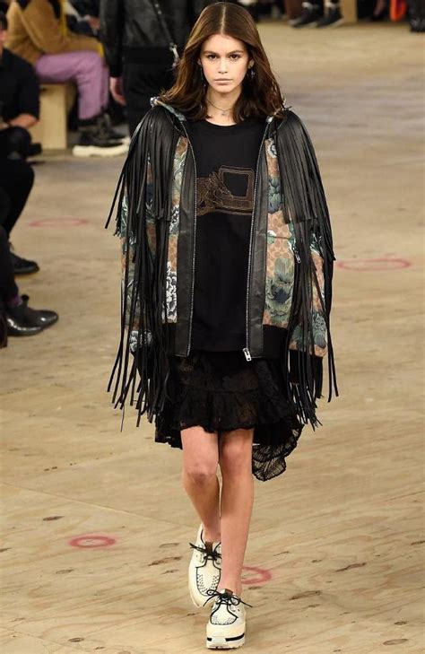 cindy crawford s daughter kaia gerber is ruling the runways at new york fashion week fashionweek