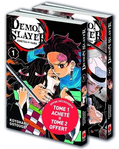 Livre Demon Slayer Pack Offre Découverte Tome 1 And 2 écrit Par Koyoharu Gotouge Panini Manga