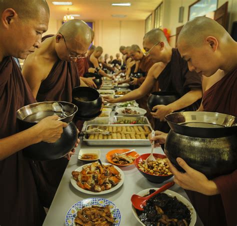 Free Images People Restaurant Dish Meal Monk Buddhist Religion
