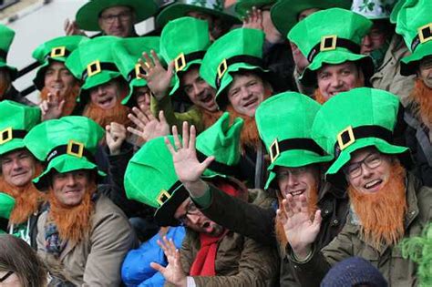 Traditional parades in belfast and dublin have been cancelled for the second year in a row, with many events across the island again moving online. Up to half a million attend Dublin St. Patrick's Day ...