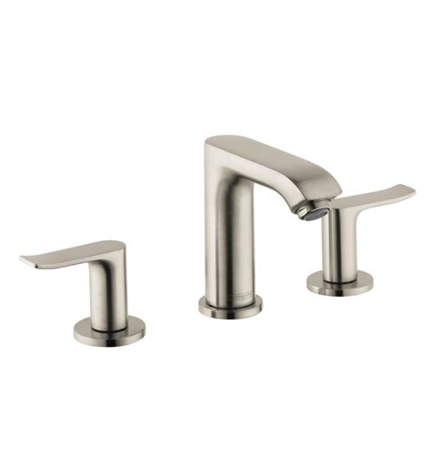 Hansgrohe showers, faucets and thermostats with this label expand your comfortzone.learn more. Hansgrohe 31083 Metris 100 Widespread Faucet
