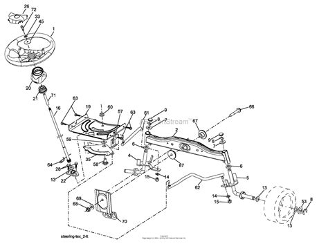 Husqvarna Yt 1942 96043002500 2008 04 Parts Diagram For Steering