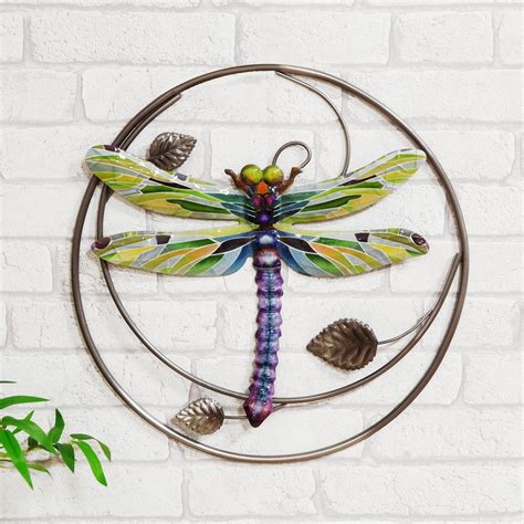 Kaleidoscope Dragonfly Metal Wall Art Ebay