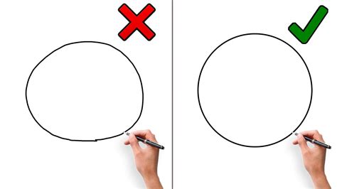 How To Draw A Perfect Circle Hack Paintastic Arts Youtube