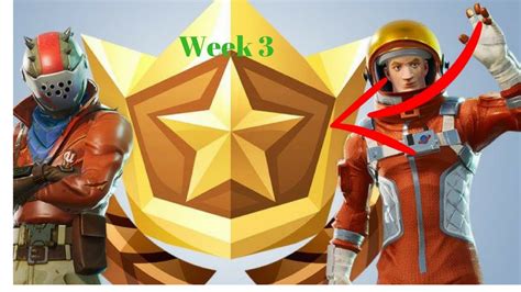 Fortnite Week 3 Battle Star Youtube