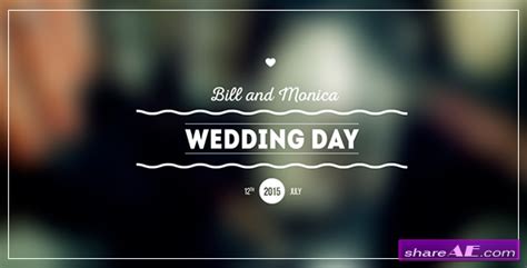 Easy to use, simply drag and drop, edit text and change color. Videohive Wedding Titles Pack » free after effects ...