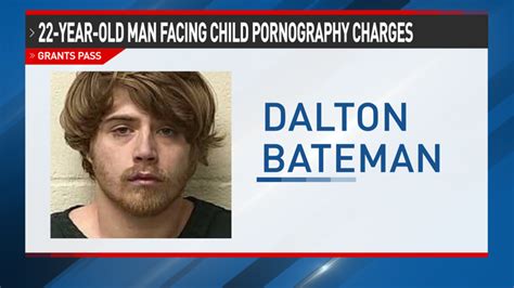 Mugshot Of 22 Year Old Dalton Bateman Of Grants Pass Arrested On