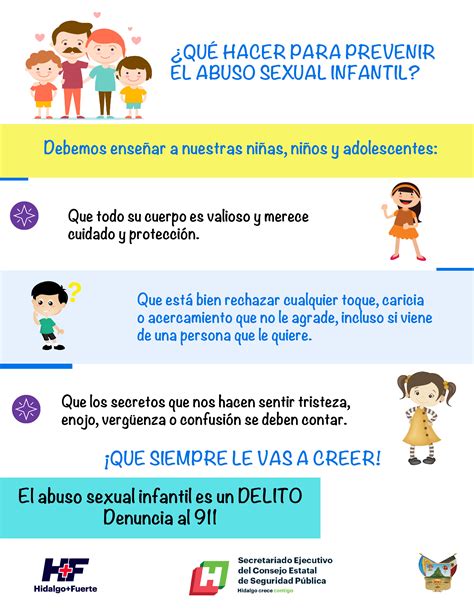 ¿qué Hacer Para Prevenir El Abuso Sexual Infantil Educación Sexual