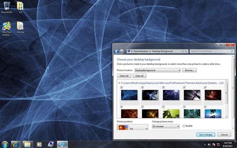 Windows 7 Desktop Themes