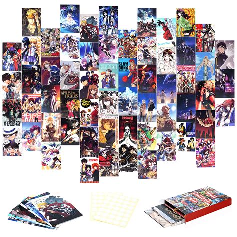 Buy Kosdugerne Anime Aesthetic Wall Collage Kit 60pcs Trendy Anime