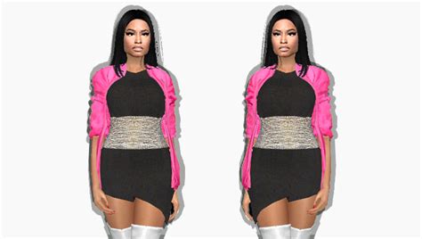 Quen2n Quen2n Nicki Minaj Paris Fashion Week Outfit 1