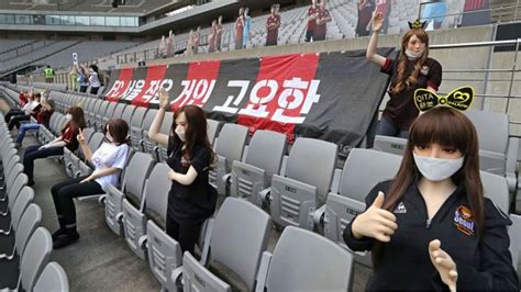 Korean Soccer Club Apologises After Being Accused Of Putting Sex Dolls In Empty Seats