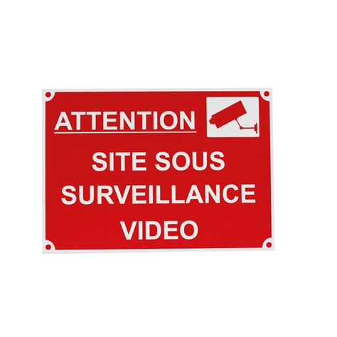 Site Sous Surveillance Vidéo Aluminium Ducatillon