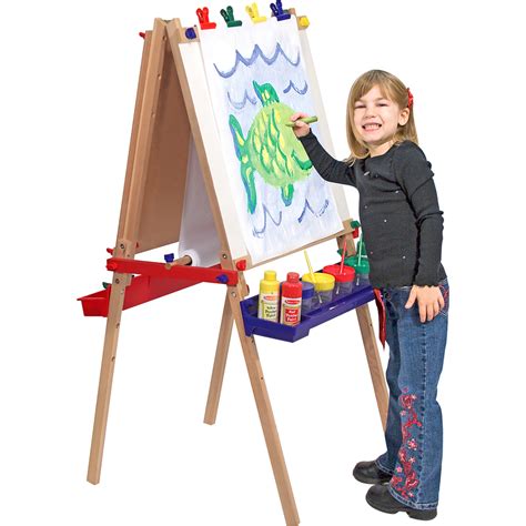 Melissa And Doug Deluxe Wooden Standing Art Easel Christies Office