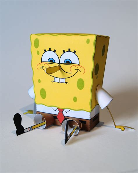 Spongebob Papercraft By Kamibox On Deviantart