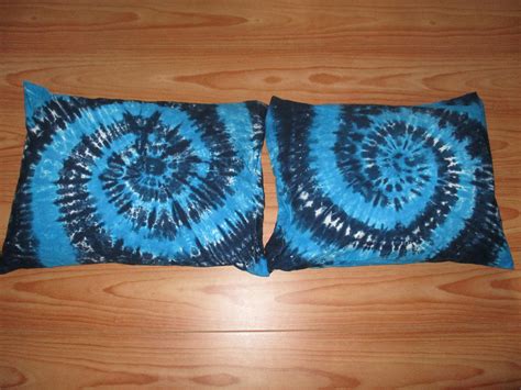 2 Tie Dye Pillow Cases Set Of 2 Tie Dye Pillowcases Tie Etsy