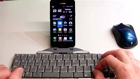 Bluetooth Mouse And Keyboard On Android Youtube