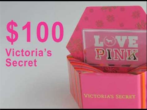 Find great deals on ebay for victoria's secret gift card. $100 Victoria's Secret Gift Card - PinkOwls.com - YouTube