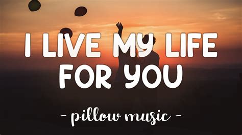 I Live My Life For You Firehouse Lyrics YouTube Music