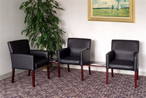 As you sink in, you won't even notice time flying by. Boss B629 Waiting Room Chairs by Norstar Lobby seating.