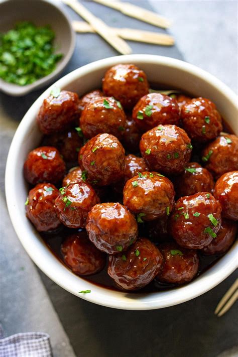 Slow Cooker Grape Jelly Meatballs The Cooking Jar