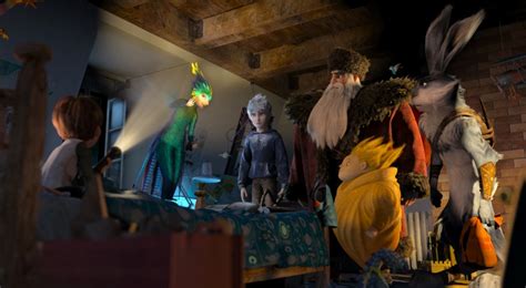 Rise Of The Guardians Tooth Fairy Jack Frost Santa Claus Sandman And